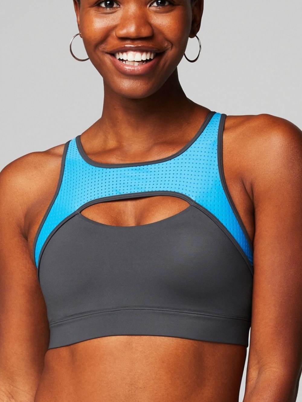 Mesh Breathable Medium Impact Sports Bra